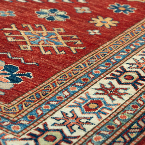 Handmade Fine Afghan Kazak rug - 309464