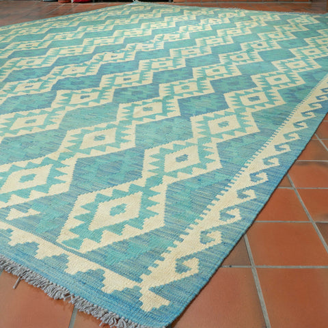 Handmade Afghan Kilim - CB309665