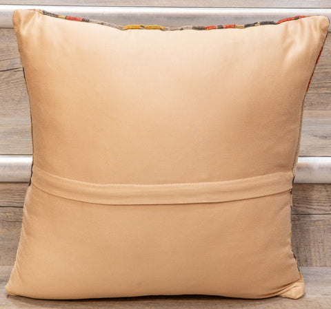 Small Handmade Turkish kilim cushion -309674-U