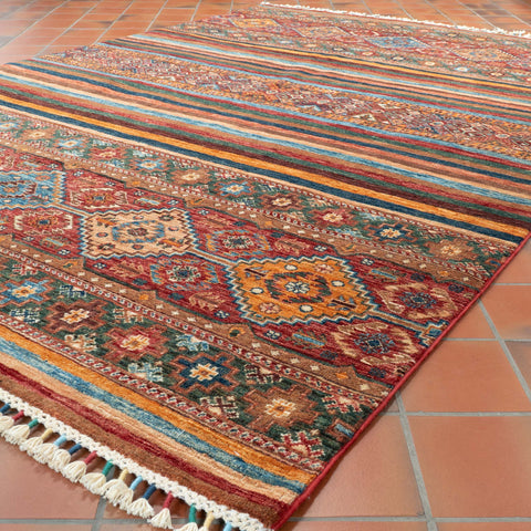 Handmade Afghan Kharjeen rug - 309761