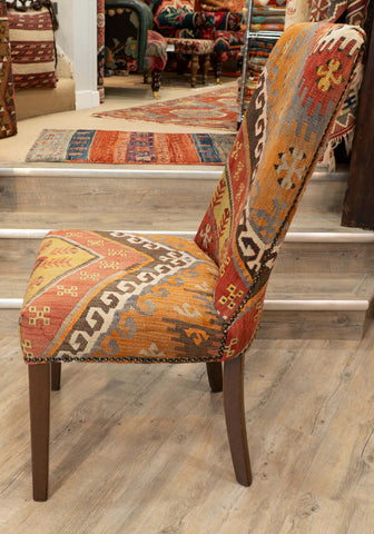 Handmade Turkish kilim Dining Chair - 309764d