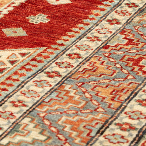 Handmade fine Afghan Kazak rug - 309837