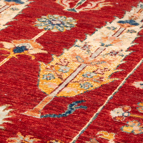 Handmade Afghan Sultani short runner - 309862