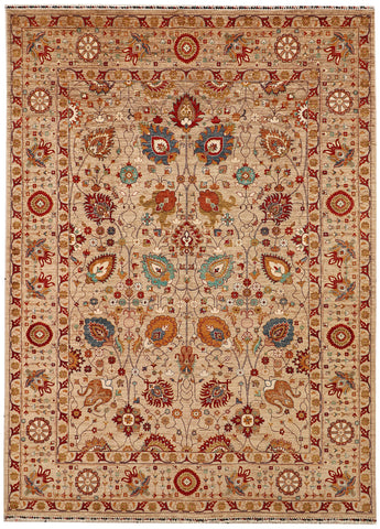 Handmade Afghan Sultani carpet - ENR310448