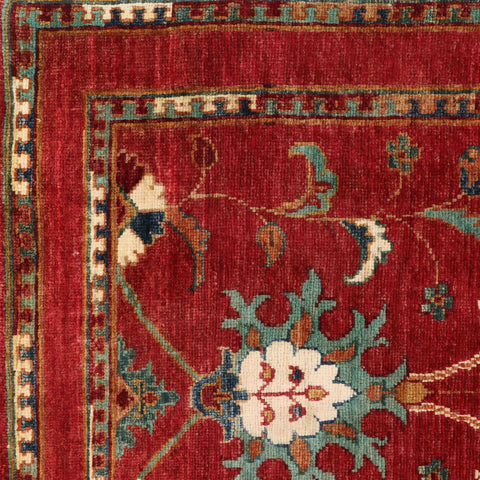 Handmade Afghan Sultani runner- ENR309904