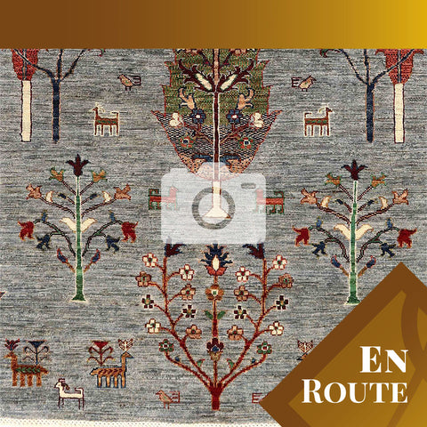 Handmade Afghan Kharjeen rug - ENR309926