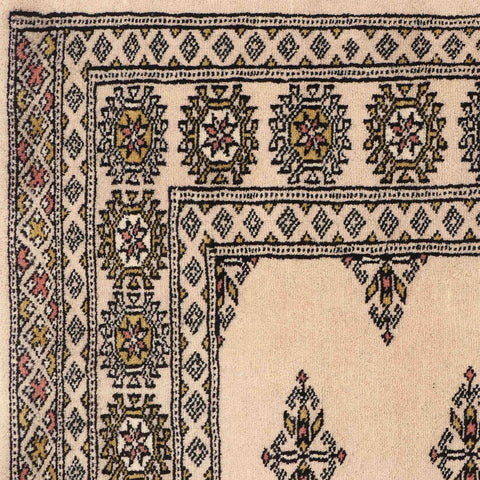 Handmade Butterfly design Bokhara rug - ENR309941