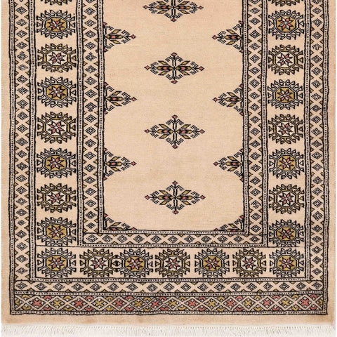 Handmade Butterfly design Bokhara rug - ENR309941