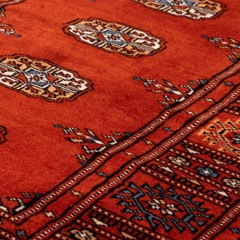 Handmade Pakistan Bokhara rug - 309945