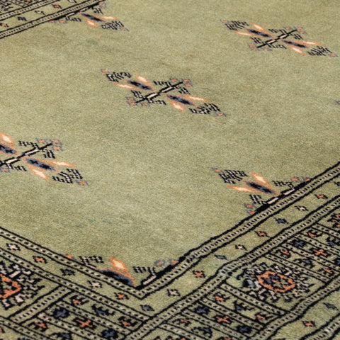 Handmade Butterfly design Pakistan Bokhara rug - 309952