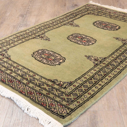 Handmade Pakistan Bokhara rug - 309958