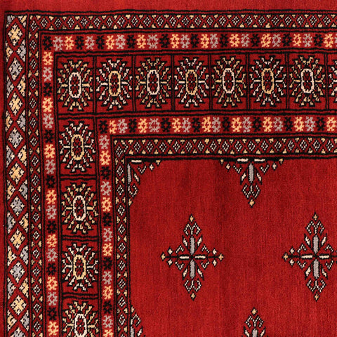 Handmade Butterfly design Bokhara rug - ENR309979
