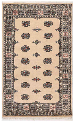 Handmade Pakistan Bokhara rug - ENR309984