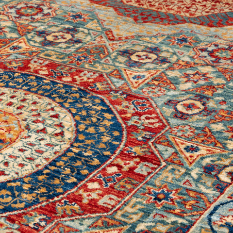 Handmade extra fine Afghan Mamluk short runner - 310044