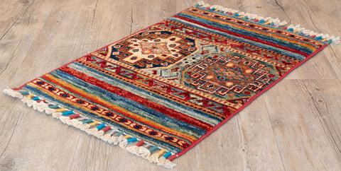Handmade Afghan Kharjeen mat - 310078