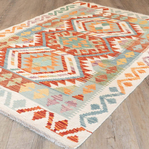 Handmade Afghan Kilim - 310198