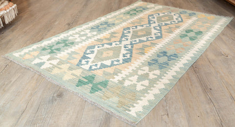 Handmade Afghan Kilim - 310199