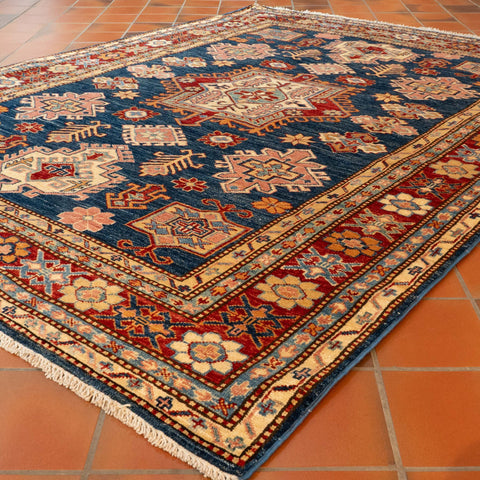 Handmade fine Afghan Kazak rug - 310335