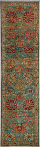 Handmade Afghan Seljuk runner - 390000-518