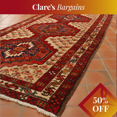 Handmade Persian Sarab wide runner - CB274056
