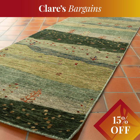 Handmade Afghan Luri Gabbeh runner - CB306442