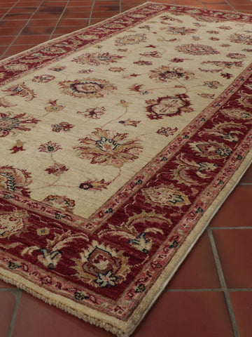 Fine handmade Afghan Ziegler wide runner - CB262113