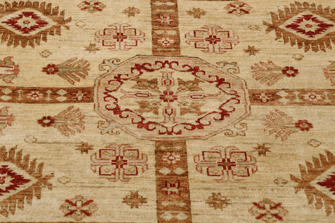 Fine handmade Afghan Ziegler wide runner - CB263194