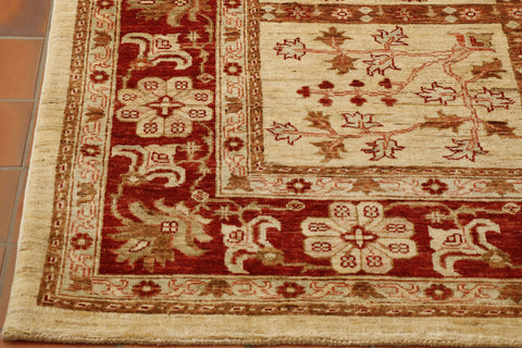 Fine handmade Afghan Ziegler wide runner - CB263194