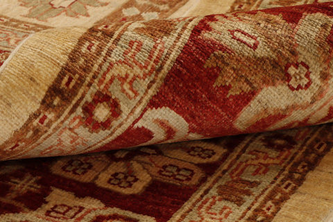 Fine handmade Afghan Ziegler wide runner - CB263194