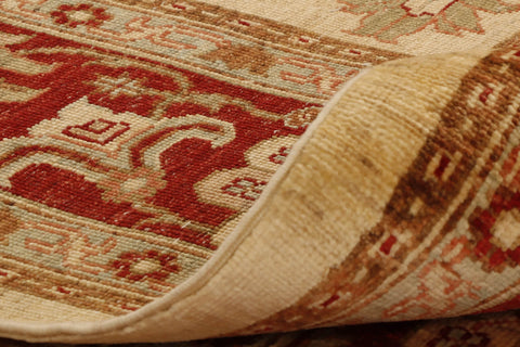 Fine handmade Afghan Ziegler wide runner - CB263194