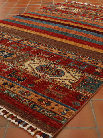 Handmade Afghan Samarkand rug - CB273858
