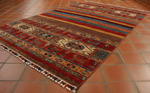 Handmade Afghan Samarkand rug - CB273858