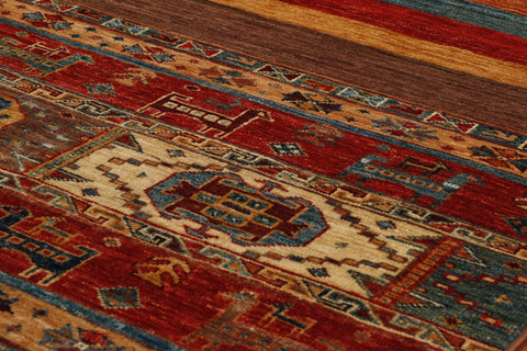 Handmade Afghan Samarkand rug - CB273858