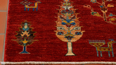 Handmade Afghan Shahi rug - CB306475
