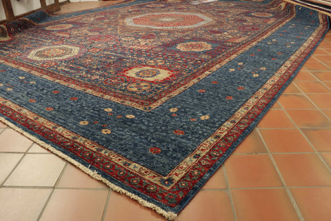 Handmade Afghan Mamluk oversize carpet - CB307331