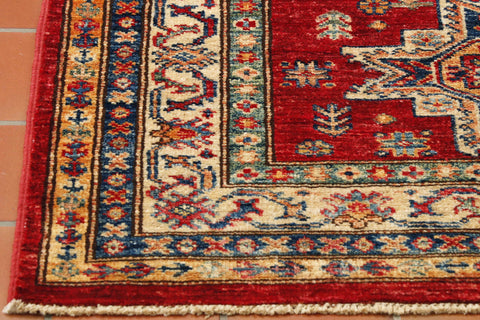 Handmade Afghan Kazak rug - CB307756