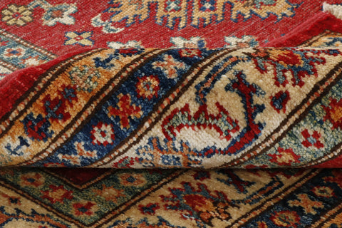 Handmade Afghan Kazak rug - CB307756