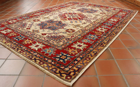 Handmade Afghan Kazak rug - CB307780