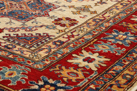 Handmade Afghan Kazak rug - CB307780