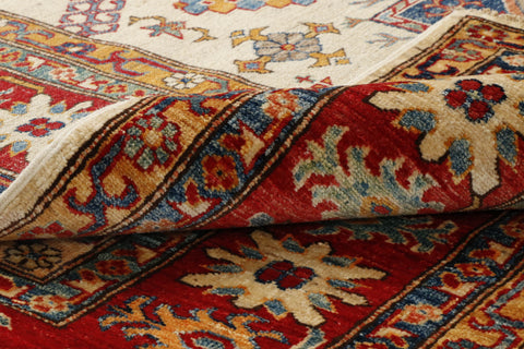 Handmade Afghan Kazak rug - CB307780