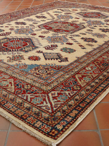 Extra fine handmade Afghan Kazak rug - CB307785
