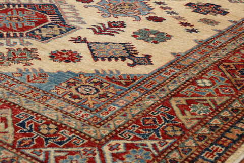 Extra fine handmade Afghan Kazak rug - CB307785