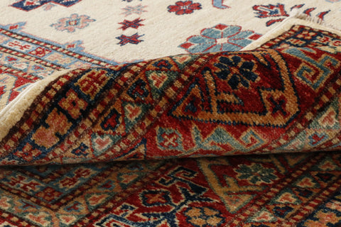 Extra fine handmade Afghan Kazak rug - CB307785