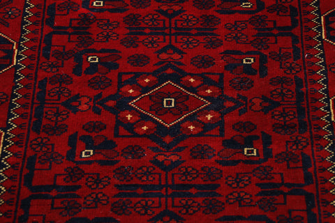 Handmade Afghan Kunduz extra long runner - 307879