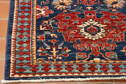 Handmade extra long Afghan Choeb Rang runner - 308060