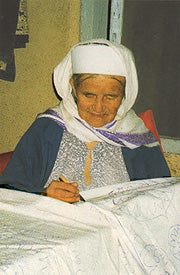 Handmade Uzbek Suzani Silk Cushion - 307746-AR